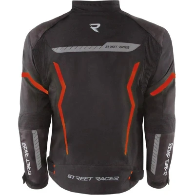 Street Racer Flex Air černo-červená bunda na motorku