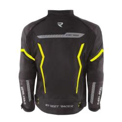 Street Racer Flex Air černo-fluo žlutá bunda na motorku
