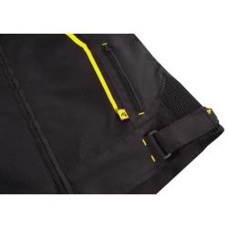 Street Racer Flex Air černo-fluo žlutá bunda na motorku