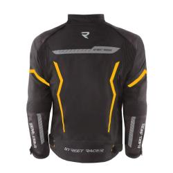 Street Racer Flex Air černo-oranžová bunda na motorku