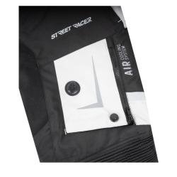 Street Racer Kalhoty na motorku All Season černo-šedé + sleva 200,- na příslušenství