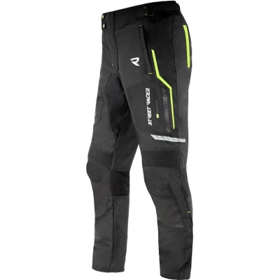 Street Racer Kalhoty na motorku Flex EVO černo-fluo žluté + sleva 200,- na příslušenství Street Racer Kalhoty na motorku Flex EVO černo-fluo žluté + sleva 200,- na příslušenství