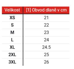 Street Racer Rukavice na motorku Stunt černo-červené