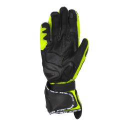 Street Racer Rukavice na motorku Virus 2 čierno-fluo žlté