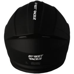 Street Racer Vyklápacia prilba Fury matná čierna + zľava 300,- na príslušenstvo