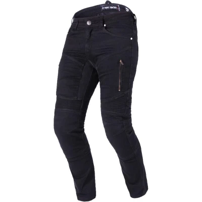 Street Racer Zkrácené jeansy na motorku Stretch II CE černé + sleva 300,- na příslušenství Street Racer Zkrácené jeansy na motorku Stretch II CE černé + sleva 300,- na příslušenství