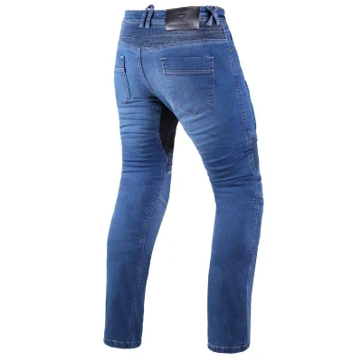Street Racer Skrátené jeansy na motorku Stretch II CE modré + zľava 300,- na príslušenstvo