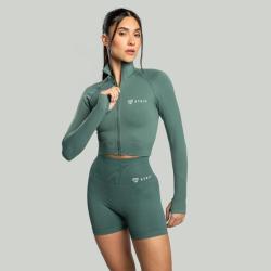 STRIX Dámský top Cropped Seamless Moss POUZE L (VÝPRODEJ)