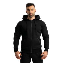 STRIX Mikina so zipsom Nova Black LEN S (VÝPREDAJ)