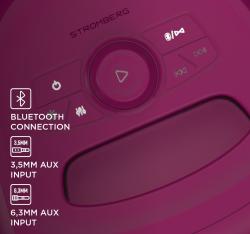Stromberg Repro CHUNK Bluetooth 25W, fialový