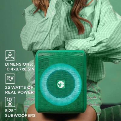 Stromberg Repro CHUNK Bluetooth 25W, zelený