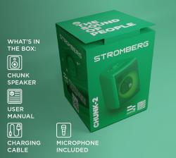 Stromberg Repro CHUNK Bluetooth 25W, zelený