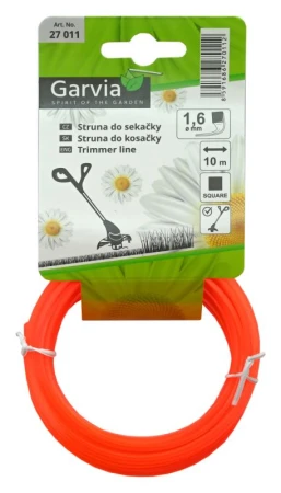 Garvia Struna do sekačky 1,6mm x 10m čtvercový průřez