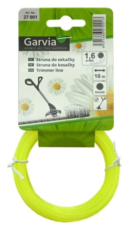 Garvia Struna do sekačky žlutá 1,6mm x 10m kruhový průřez