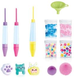 Style4Ever DIY Stylové pero s ozdobami set 2 pera + zvýrazňovač 2 druhy