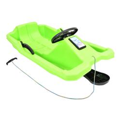 Sulov Bob plastový s volantom Kvido zelený Sulov Bob plastový s volantom Kvido zelený