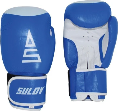 Sulov Box rukavice kožené modro-bílé POUZE 12oz (VÝPRODEJ) Sulov Box rukavice kožené modro-bílé POUZE 12oz (VÝPRODEJ)