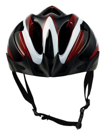 Sulov Jr-race-b černo-bílá dětská cyklo helma