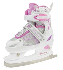 Sulov Sofia bílo-fialkové dívčí zimní brusle