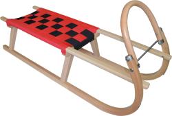 Sulov TATRA 120cm červeno-čierne drevené sane Sulov TATRA 120cm červeno-čierne drevené sane