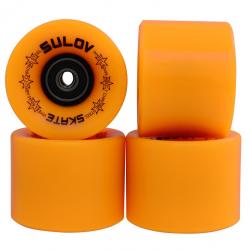Sulov Kolečka Penny board MAT Orange 60 x 45mm 85a sada 4ks s ložisky Sulov Kolečka Penny board MAT Orange 60 x 45mm 85a sada 4ks s ložisky