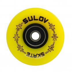 Sulov Kolečka Penny board Neon Yellow 60 x 45mm 85a sada 4ks s ložisky