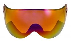 Sulov Lyžařská přilba Delta náhradní štít oranžovo-červený