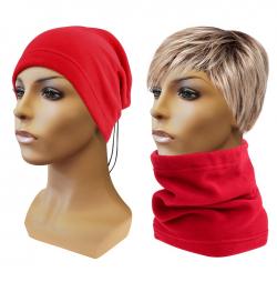 Sulov Multifunkční šátek 2v1 Fleece, červený Sulov Multifunkční šátek 2v1 Fleece, červený
