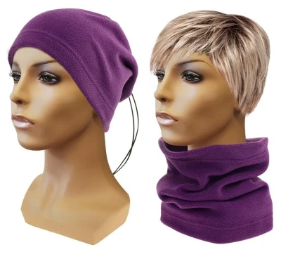 Sulov Multifunkční šátek 2v1 Fleece, fialový Sulov Multifunkční šátek 2v1 Fleece, fialový