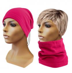 Sulov Multifunkční šátek 2v1 Fleece, růžový Sulov Multifunkční šátek 2v1 Fleece, růžový