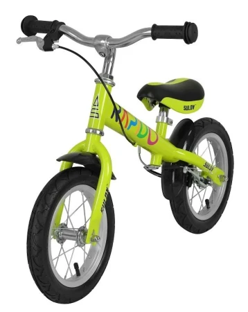 Sulov RAPIDO 12" zelené dětské odrážedlo Sulov RAPIDO 12" zelené dětské odrážedlo
