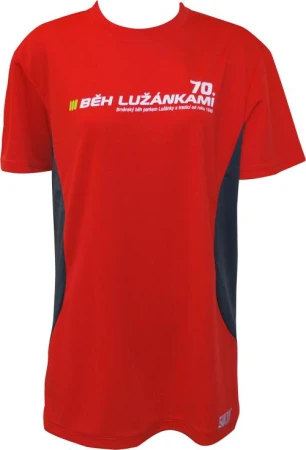 SULOV Runfit červené pánské běžecké triko