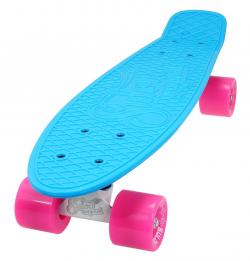Sulov 22 NEON SPEEDWAY sv.modrý-růžový pennyboard