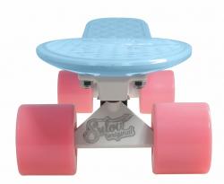 Sulov 22[34] PASTEL modro-ružový penny board