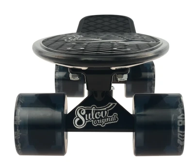 SULOV Penny board 22[34] Retro Venice černo-tr.černý