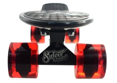 Sulov Penny board 22[34] Retro Venice černo-tr.červený