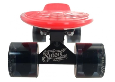 Sulov 22[34] RETRO VENICE červeno-tr.černý penny board