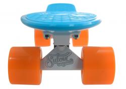 Sulov 22[34] VIA DOLCE sv.modrý-mat.oranžový penny board