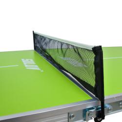 Sulov Vnitřní stůl na stolní tenis Mini skládací zelený s příslušenstvím
