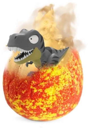 Šumivá bomba do vany s figurkou dinosaurus do vody s překvapením