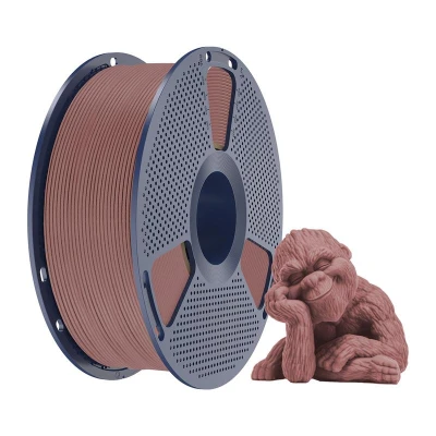 Sunlu Wood Cherry hnědo-červený dřevěný filament pro 3D tiskárny