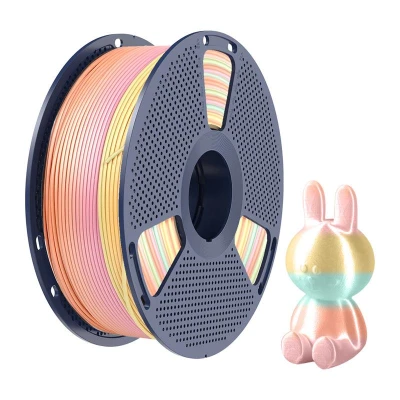 Sunlu PLA+ Silk 05 duhové vlákno pro 3D tiskárny