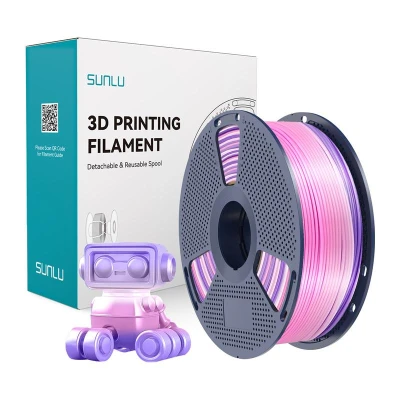 Sunlu PLA+ Silk Rainbow 03 duhový filament pro 3D tiskárny