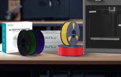 Sunlu PLA+ High-Speed bílé 3D tiskové vlákno
