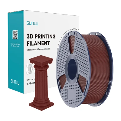 Sunlu PLA High-Speed Marble cihlově červený filament