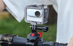 Sunnylife Hliníkové pouzdro s držákem pro kameru Insta360 GO 3 / GO 3S