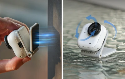 Sunnylife MJ120 univerzální magnetický držák s naklápěním 180° a otáčením 360° pro mini kamery