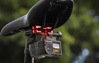 Sunnylife ZJ942-R držák na kolo pro Action 5 Pro/ Insta360 GO 3S/ GoPro 13