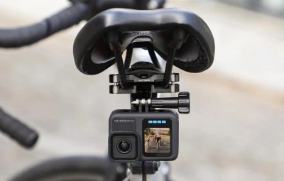 Sunnylife ZJ942-R držák na kolo pro Action 5 Pro/ Insta360 GO 3S/ GoPro 13