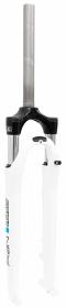 Suntour vidlica SR 28" NEX DS A-head 1 1/8" lesklá biela 63mm